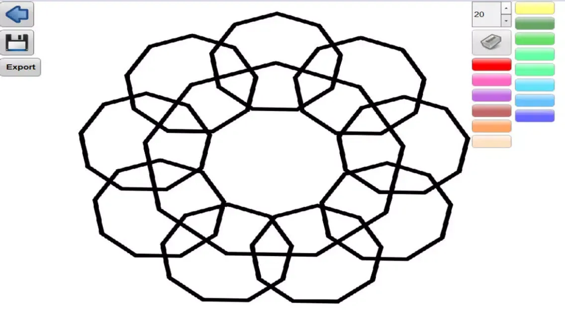 Mandala Draw Diagrams Screenshots