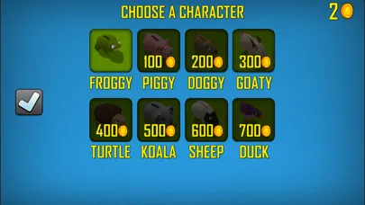 Tangkapan layar Froggy Road