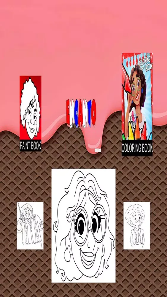 Mirabel Coloring Book Encanto स्क्रीनशॉट