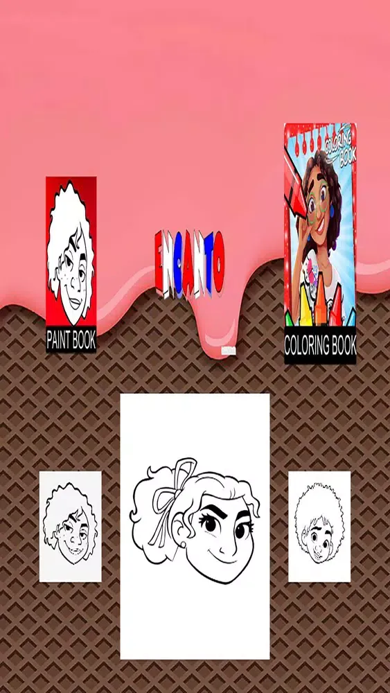 Mirabel Coloring Book Encanto स्क्रीनशॉट