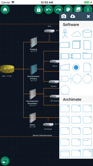 DrawExpress Diagram Screenshots