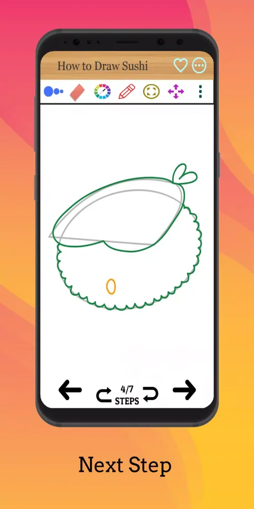 How to Draw Kawaii Food应用截图