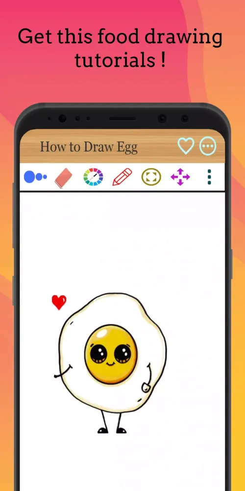 How to Draw Kawaii Food应用截图