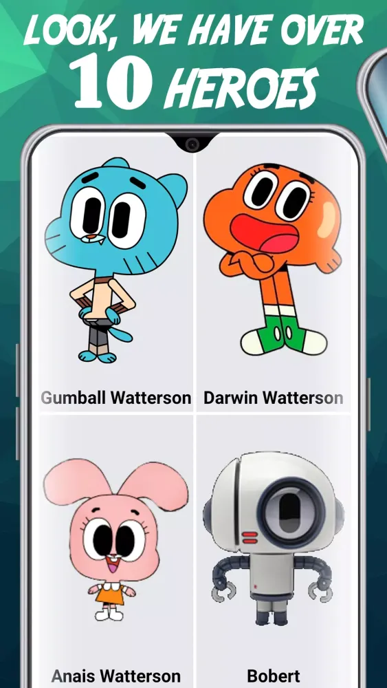 How to draw Gumball Screenshots