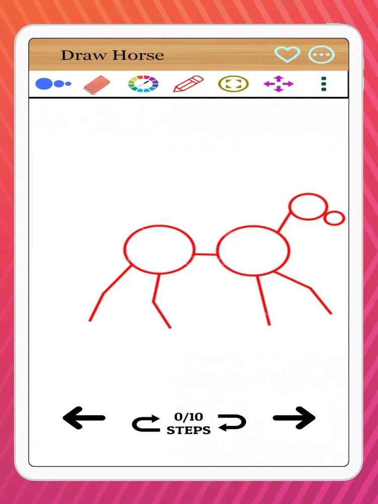 How to Draw a Horse Screenshots