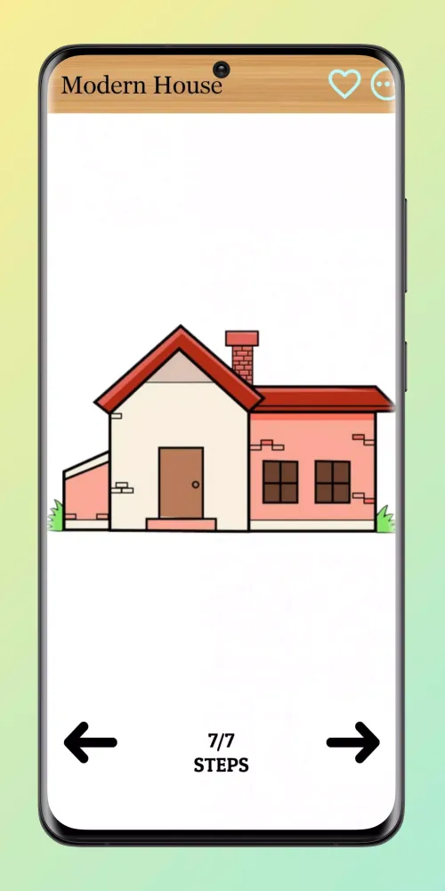 Capturas de tela do How to Draw a House