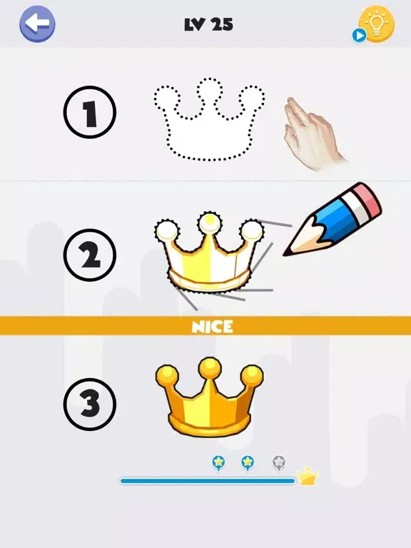 Draw Line - One Touch iPad  स्क्रीनशॉट