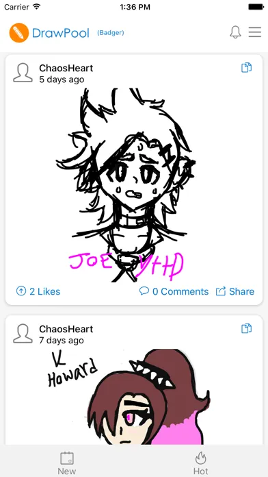 DrawPool Screenshots