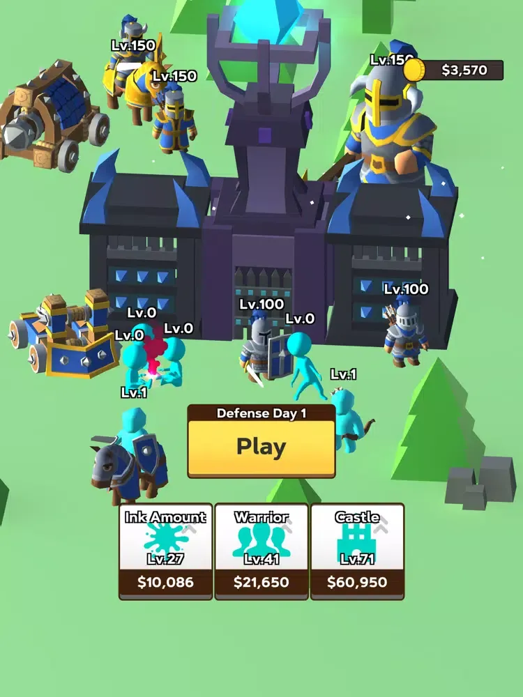 Zrzuty ekranu Draw Defence iPad 