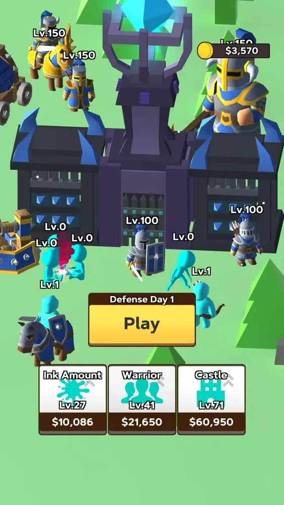 Zrzuty ekranu Draw Defence