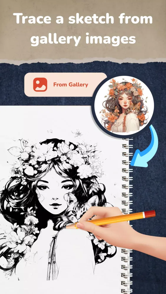 AR Draw Sketch Screenshots