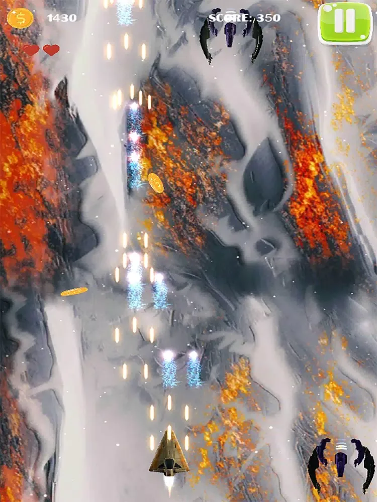 Tangkapan skrin Space Fighter: Metroid Attack iPad 