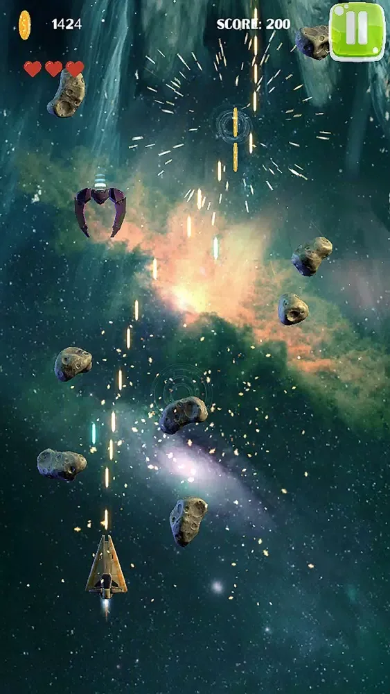 Tangkapan skrin Space Fighter: Metroid Attack