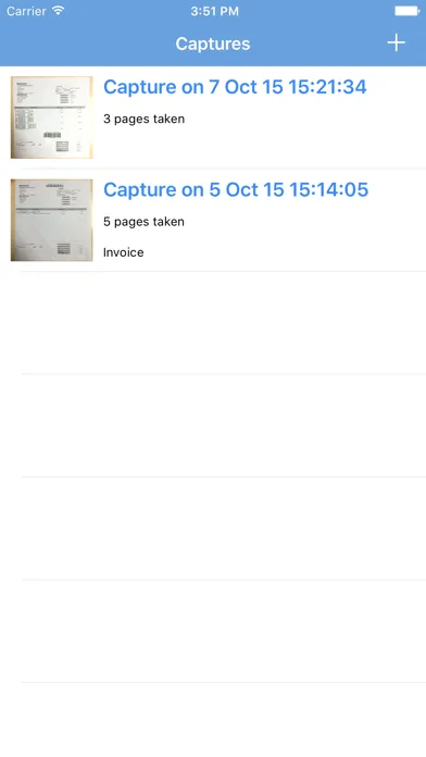 Spindle Document Capture स्क्रीनशॉट