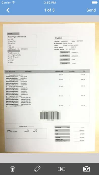 Spindle Document Capture स्क्रीनशॉट