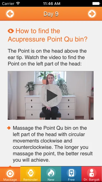 Zrzuty ekranu Stop Anxiety Attacks Instantly With Acupressure!