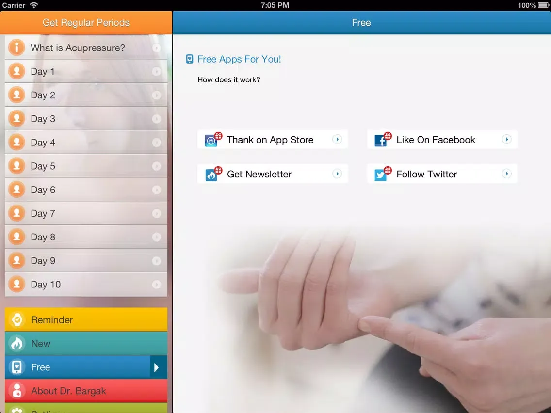 Treat Irregular Periods Instantly With Chinese Massage Points - FREE Acupressure Menstruation Treatment iPad  स्क्रीनशॉट