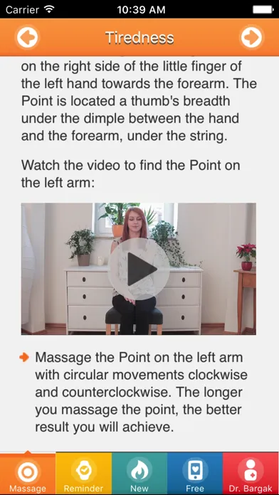 Zrzuty ekranu Ease Through Menopause - Relief Massage Points!