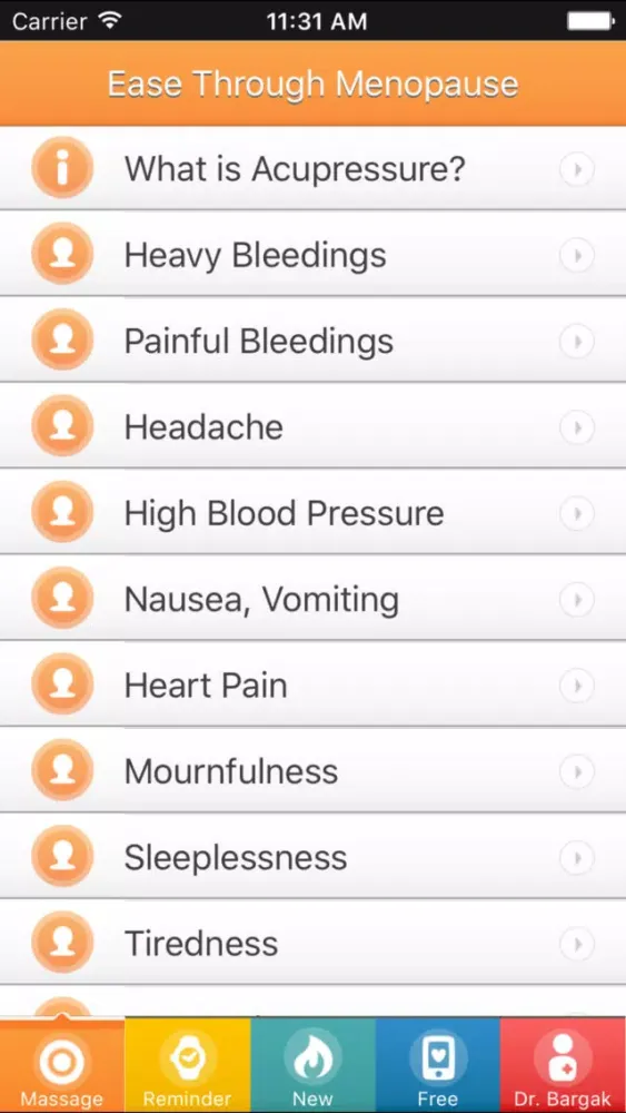 Ease Through Menopause - Massage Points For Relief應用截圖