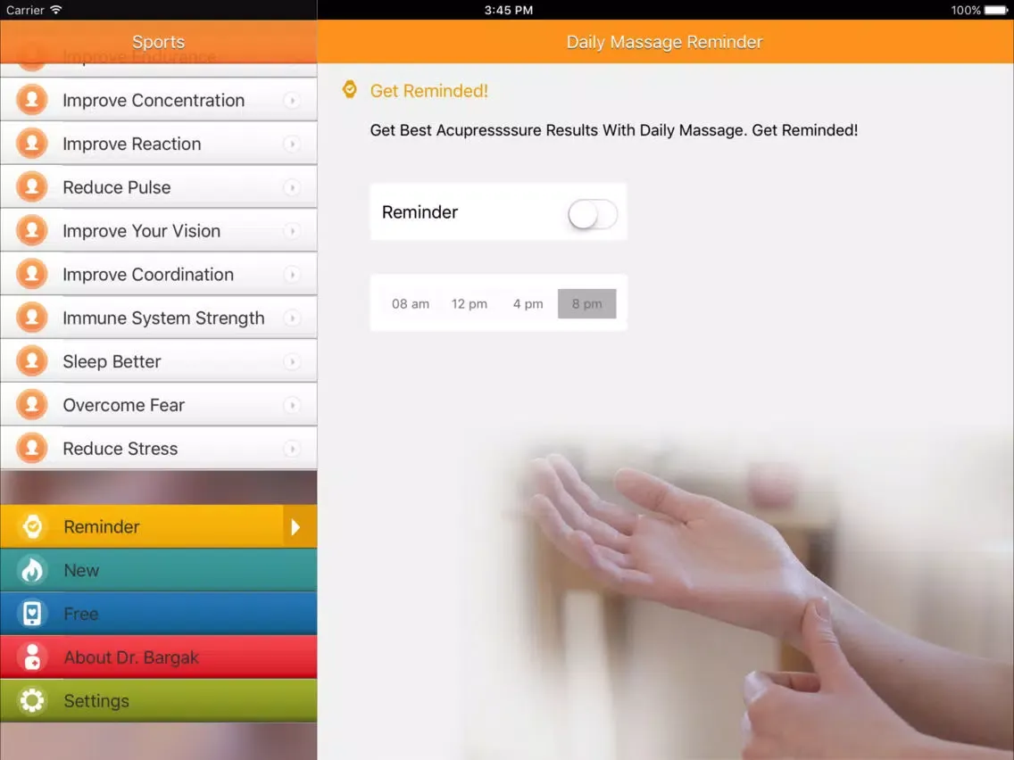 Improve Fitness with Massage: Running, Cycling etc iPad 應用截圖