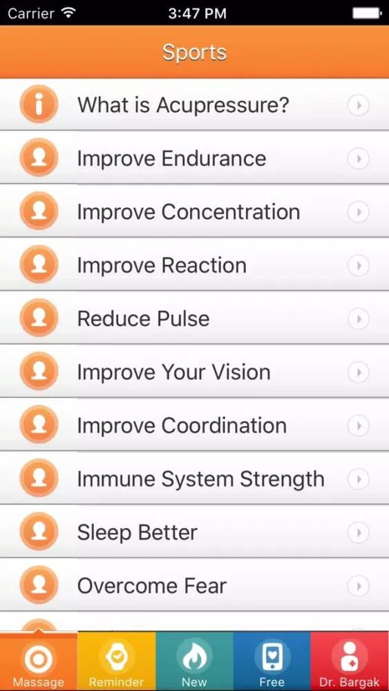 Improve Fitness with Massage: Running, Cycling etc應用截圖
