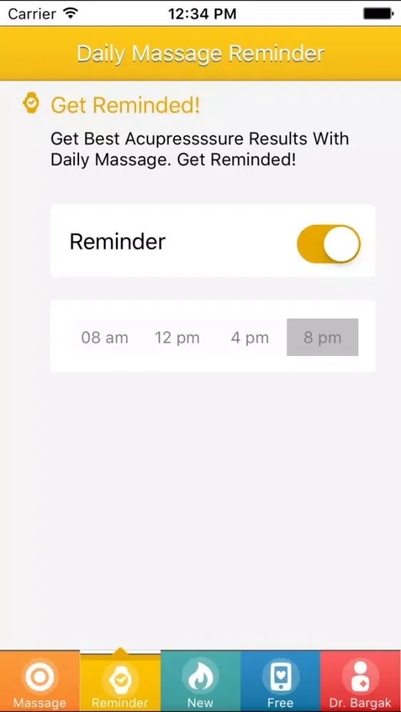 Screenshot di Allergy Acupressure Self-Treatment Massage Points