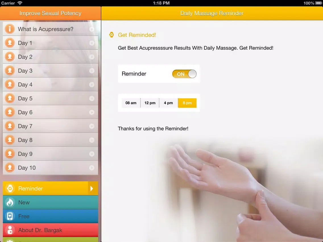 Boost Sex Potency Instantly With Chinese Massage Points - FREE Acupressure iPad 應用截圖