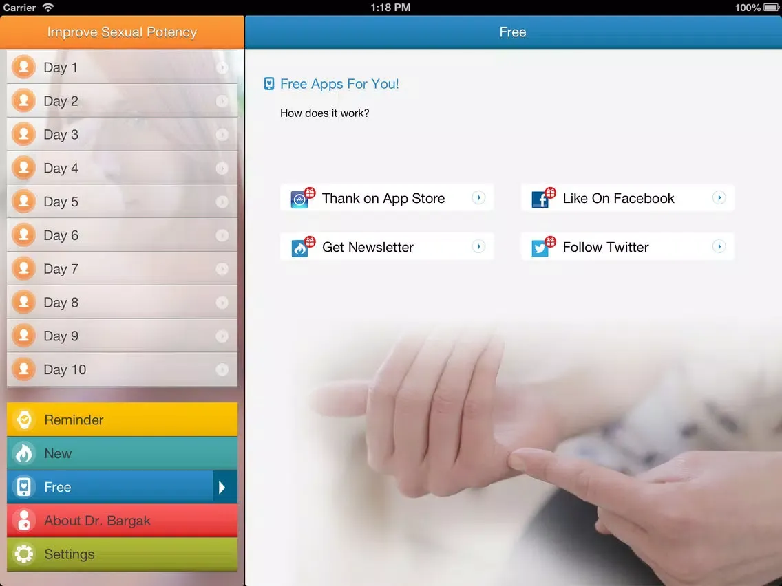 Boost Sex Potency Instantly With Chinese Massage Points - FREE Acupressure iPad 應用截圖