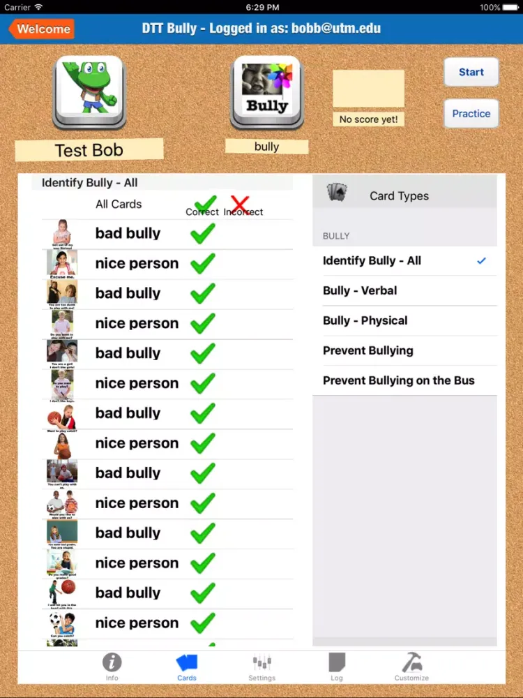 Capturas de pantalla de DTT Bully iPad 