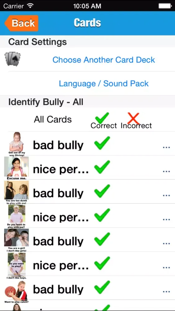 Capturas de pantalla de DTT Bully