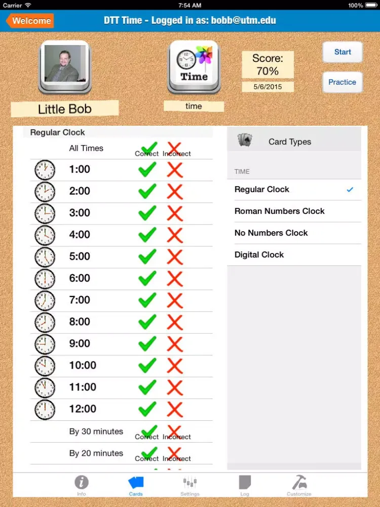 Capturas de pantalla de DTT Time iPad 