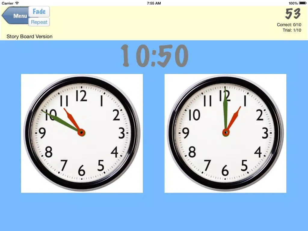 Capturas de pantalla de DTT Time iPad 