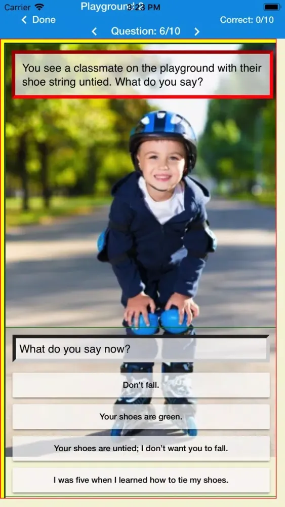 Life Skills: What Do You Say? Screenshots