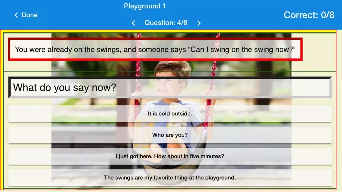 Life Skills: What Do You Say? Screenshots