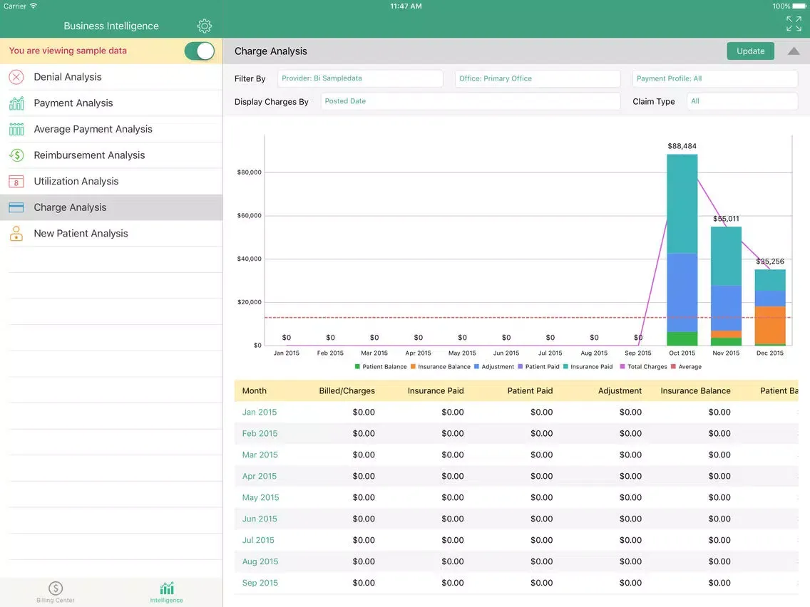 تصاویر Medical Billing & RCM iPad 