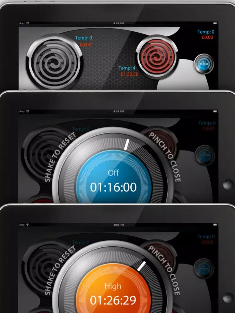 ภาพหน้าจอของ DRRange Timer iPad