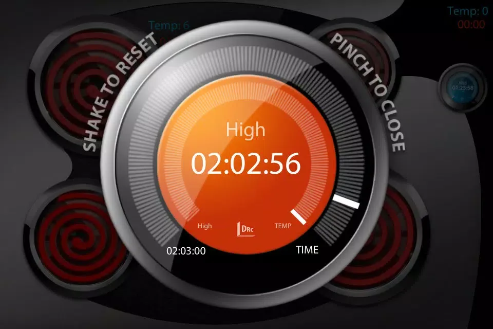 ภาพหน้าจอของ DRRange Timer