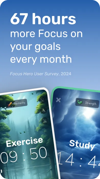 Focus Hero: Achieve your Goals应用截图
