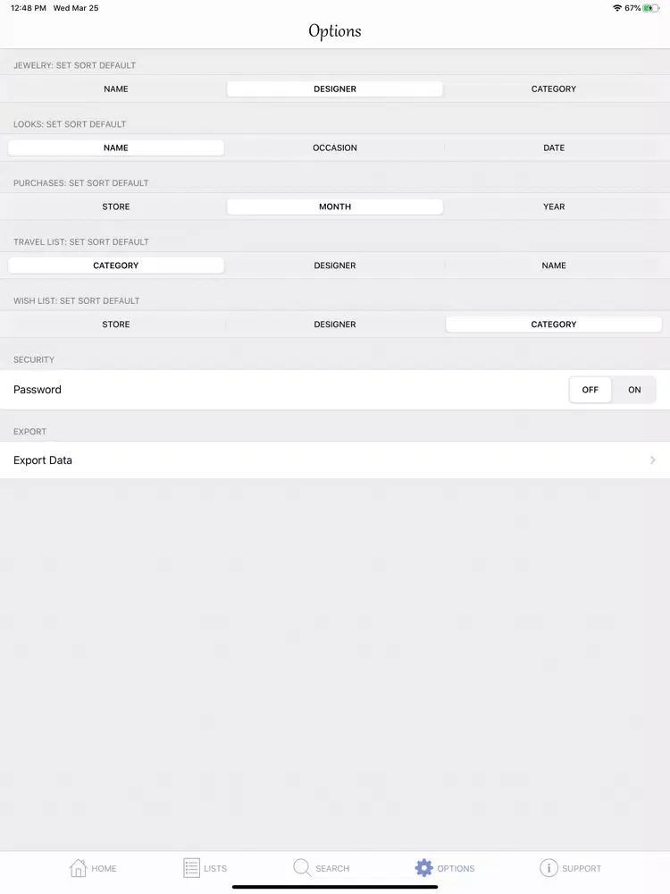 myJewelCache iPad  Screenshots