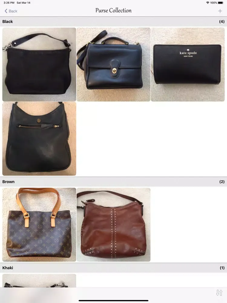 myPurseCache iPad 應用截圖