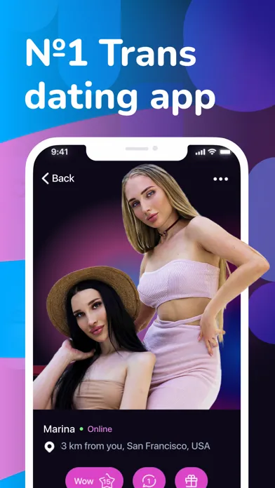 Fiorry: Transgender Dating Screenshots