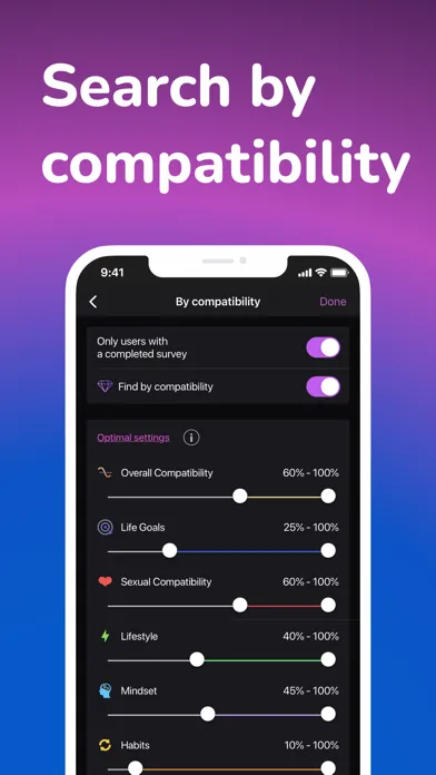 Fiorry: Transgender Dating Screenshots