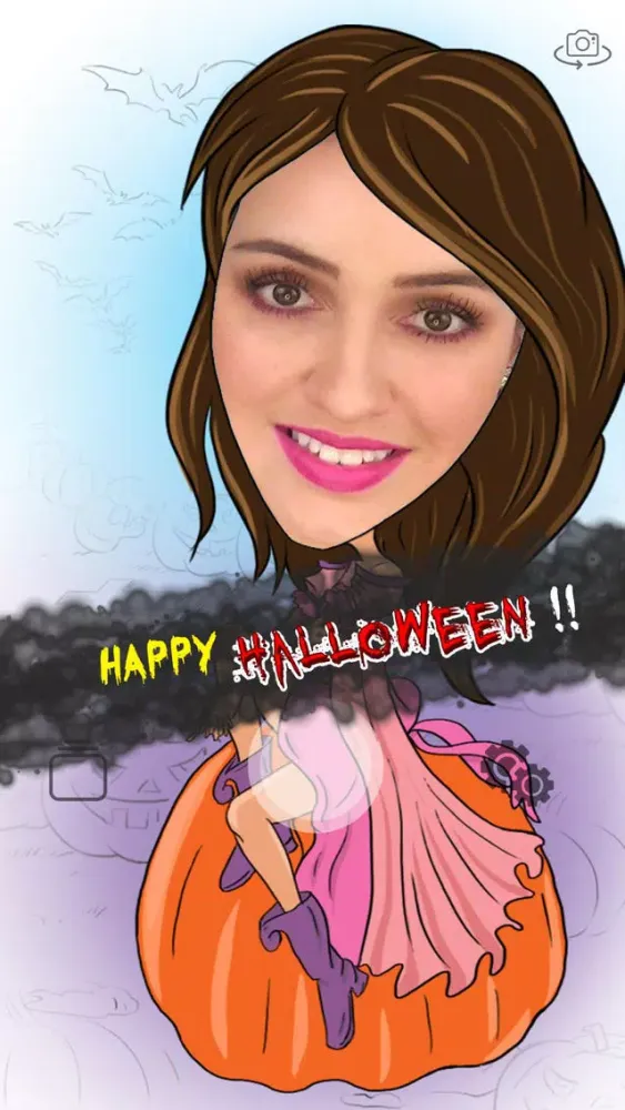 Capturas de tela do Halloween Face Makeup 2016