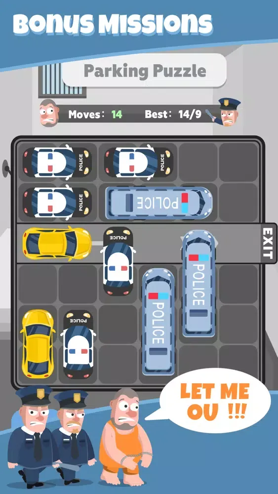 Parking Puzzle - Prison Break应用截图