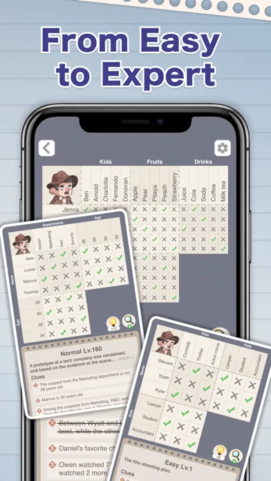 Logic Adventure - Clue Games स्क्रीनशॉट