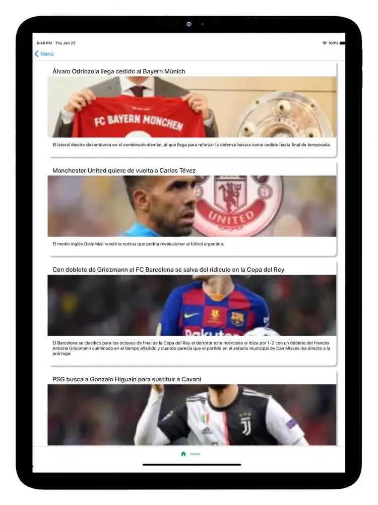 Capturas de pantalla de locos por el futbol (lpef) iPad 