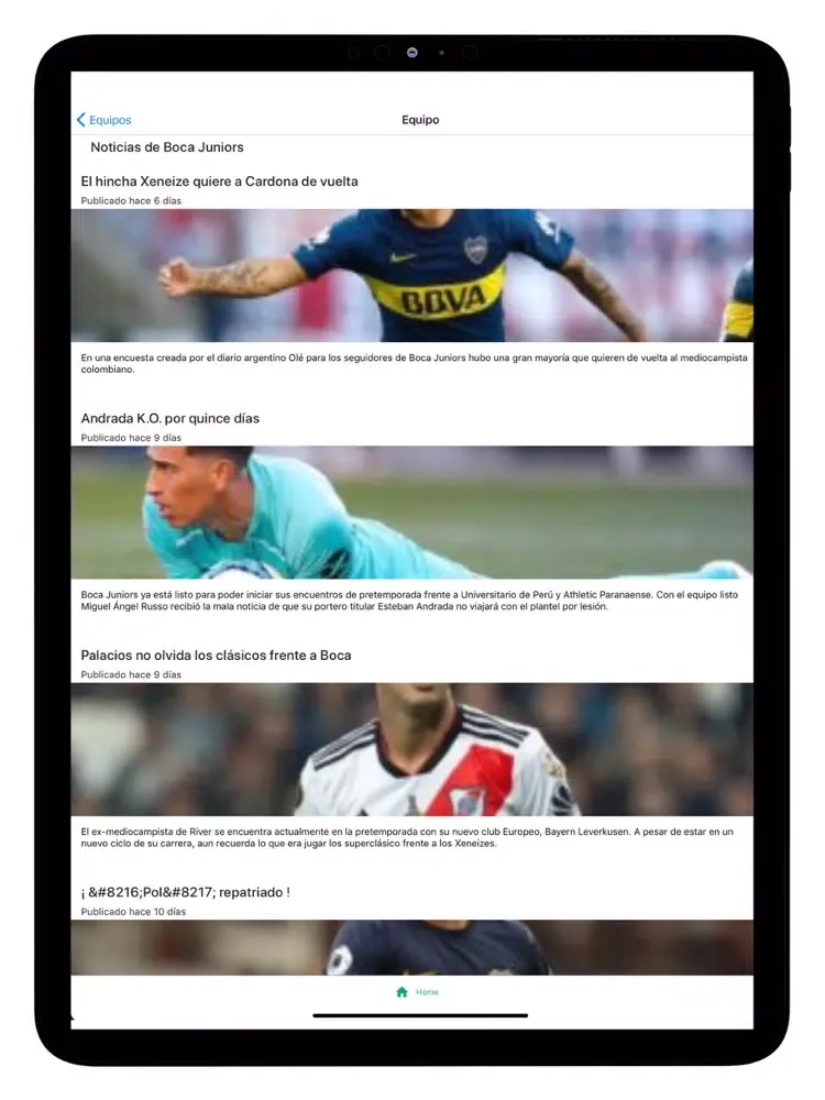 Capturas de pantalla de locos por el futbol (lpef) iPad 
