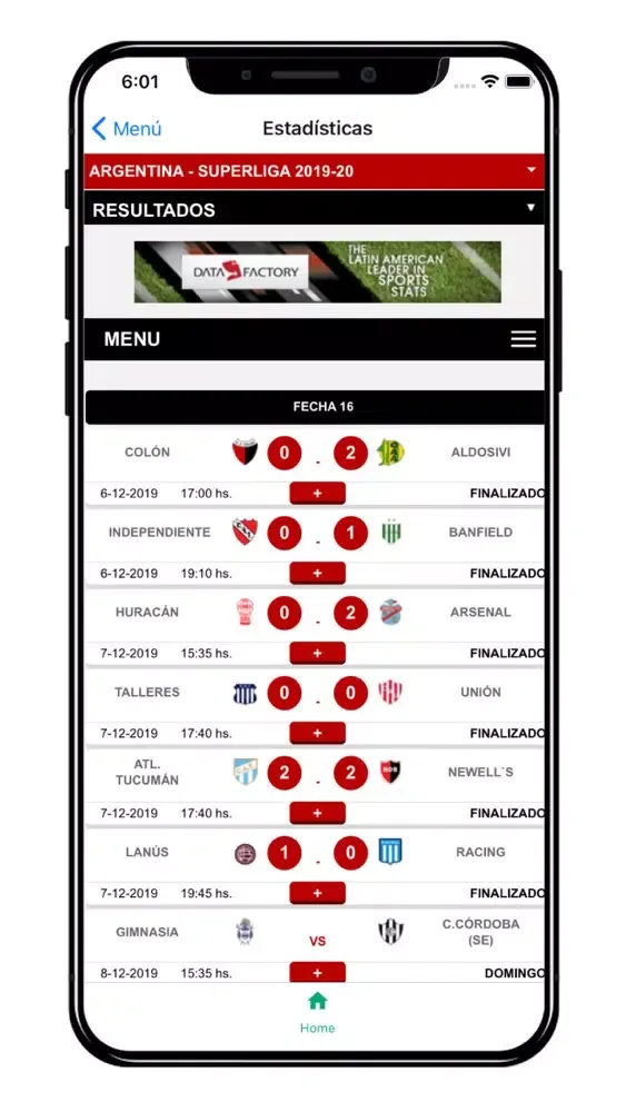 Capturas de pantalla de locos por el futbol (lpef)