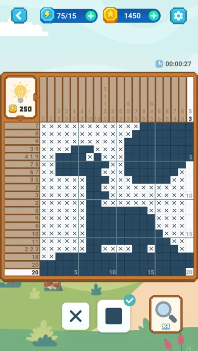 Capturas de tela do Puzzle Cross - Nonogram