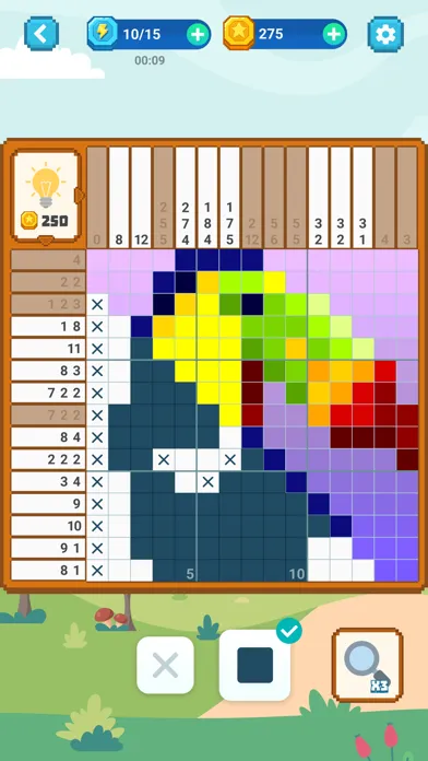 Capturas de tela do Puzzle Cross - Nonogram